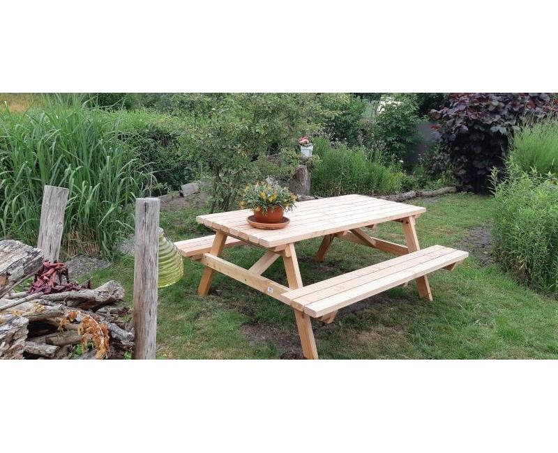 Douglas picknicktafel klein Duurzaam hout